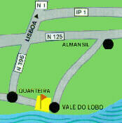 Vale do Lobo Ocean Travel Map