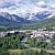 Delta Lodge Kananaskis Aerial View