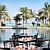 Hanaaya offers terrace dining with Lagoon / Gulf Views