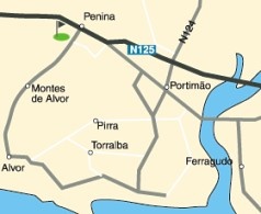 Penina Golf Resort Hotel Travel Map