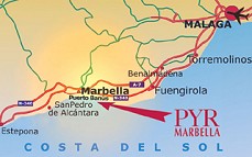 Occidental Puerto Banus Travel Map Occidental Puerto Banus Travel Map